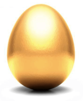gyllene ägg